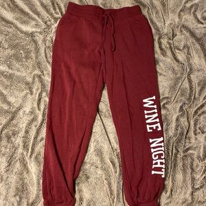 Women’s “Wine Night” sweatpants